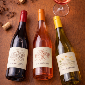 La Cour vous proposent sont assortisements de vins naturels sélectionnés en France